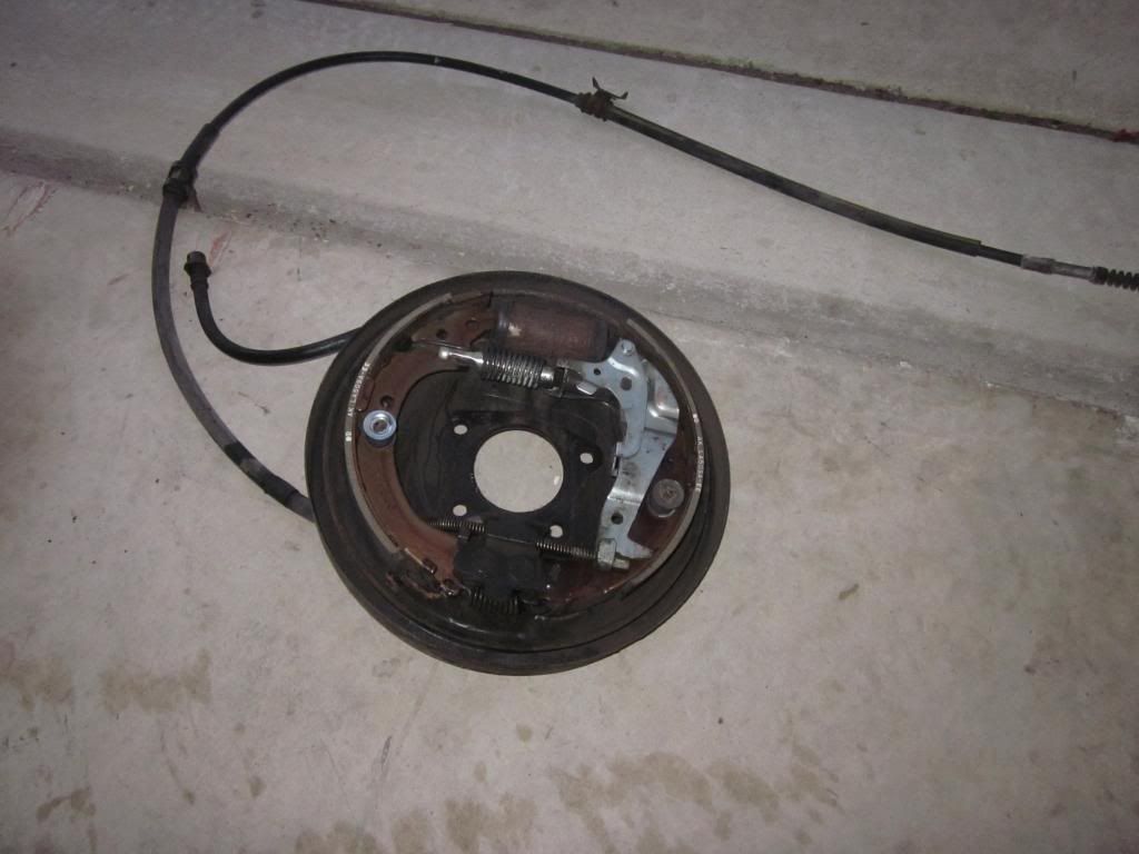 Gen 3 Rear Drum to Disc Brake Conversion Part 3 (with photos) Backing